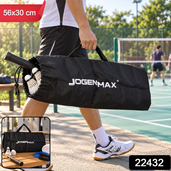 Sports Kit Bag With Drawstring Closure And Hand Straps For Gear (1 Pc 56x30 Cm)